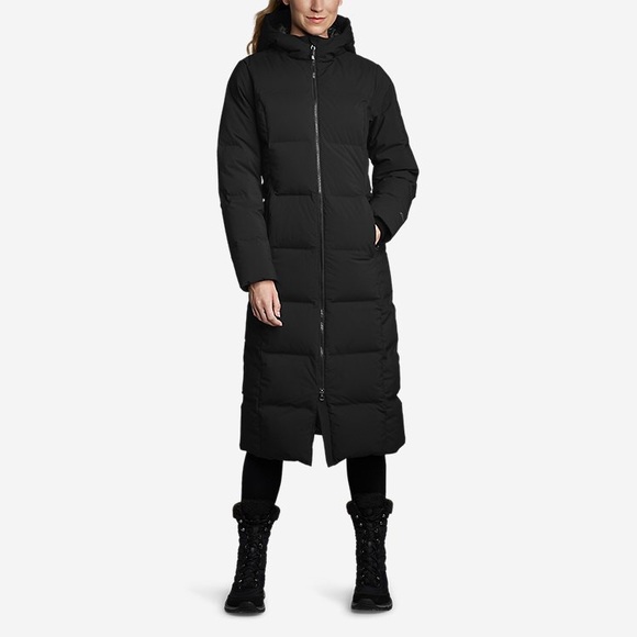 Eddie Bauer Glacier Peak Seamless Down Duffle Coat - Picture 2 of 8